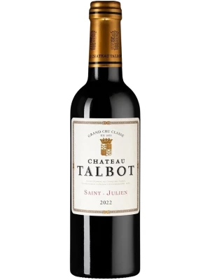 Вино Chateau Talbot, St-Julien AOC 4-me Grand Cru Classe 2022, 0.375 л
