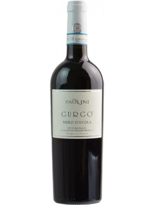 Вино Cantine Paolini, Gurgo Nero d'Avola, Sicilia DOC 2021, 0.75 л