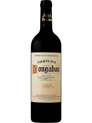 Вино Chateau Fongaban, Castillon-Cotes de Bordeaux AOC 2020, 0.75 л
