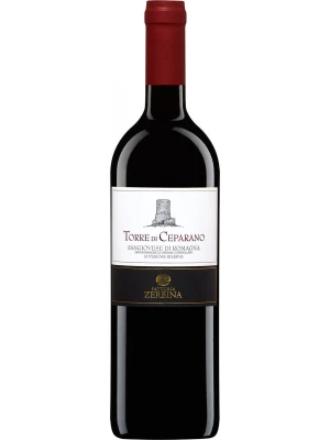 Вино Fattoria Zerbina, Sangiovese di Romagna Superiore Torre di Ceparano 2018, 0.75 л