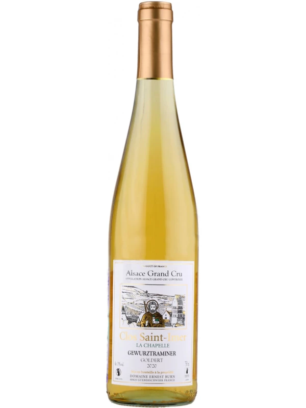 Domaine Ernest Burn, Gewurztraminer Alsace Grand Cru Goldert Clos Saint Imer La Chapelle AOC