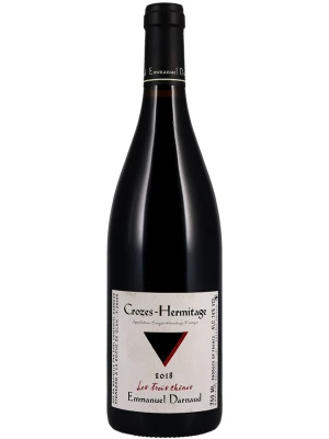 Вино Emmanuel Darnaud, Crozes-Hermitage Les Trois Chenes AOC 2018, 0.75 л