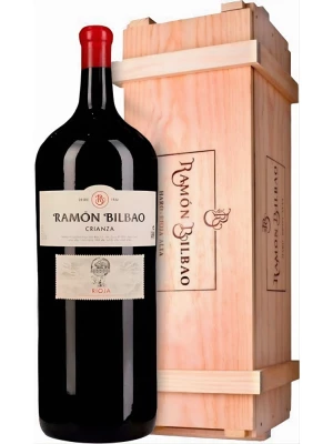 Вино Bodegas Ramon Bilbao, Crianza, Rioja DOC, wooden box 2022, 15 л