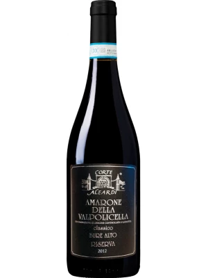 Вино Corte Aleardi, Amarone della Valpolicella Classico Riserva Bure Alto DOCG 2012, 0.75 л