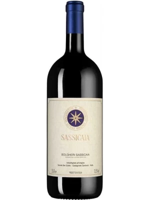 Вино Sassicaia, Bolgheri Sassicaia DOC 2021, 1.5 л