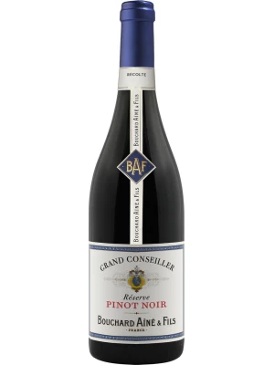 Вино Bouchard Aine & Fils, Grand Conseiller Pinot Noir Reserve 2024, 0.75 л