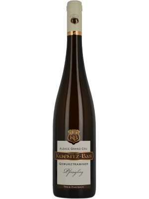 Вино Kuentz-Bas, Trois Chateaux Gewurztraminer Grand Cru Pfersigberg, Alsace AOC 2018, 0.75 л