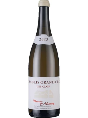 Вино Domaine des Malandes, Chablis Grand Cru Les Clos AOC 2023, 0.75 л