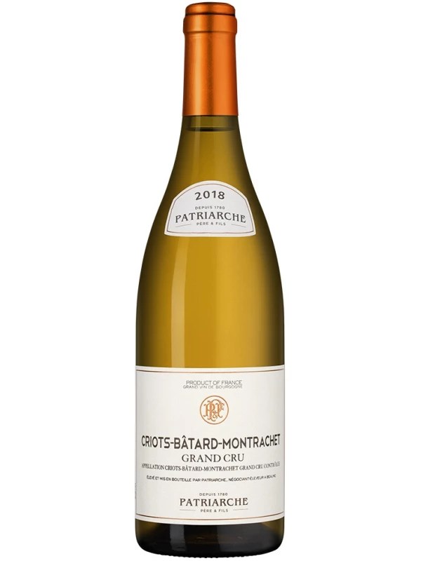 Patriarche, Criots-Batard-Montrachet Grand Cru AOC