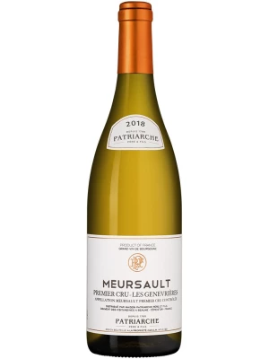 Вино Patriarche, Meursault 1-er Cru Les Genevrieres AOC 2018, 0.75 л