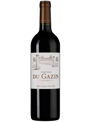 Вино Chateau du Gazin, Canon-Fronsac AOC 2021, 0.75 л