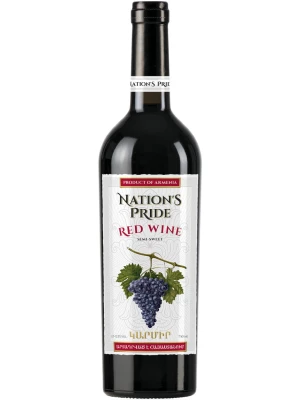 Вино Nation's Pride Red Semi-Sweet 0.75 л