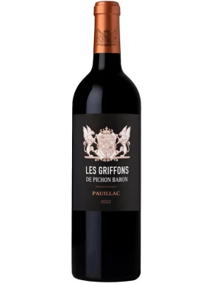 Вино Les Griffons de Pichon Baron, Pauillac AOC 2022, 0.75 л