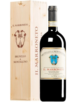 Вино Il Marroneto, Brunello di Montalcino DOCG, wooden box 2020, 1.5 л