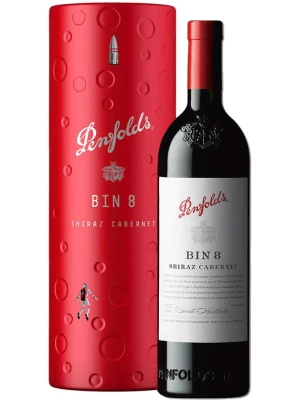 Вино Penfolds, Bin 8 Cabernet Shiraz, in tube 2019, 0.75 л