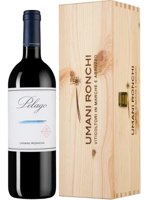 Вино Pelago, Marche Rosso IGT, wooden box 2021, 0.75 л