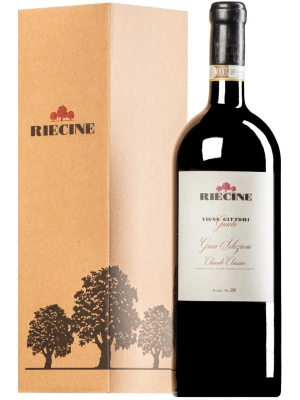 Вино Riecine, Vigna Gittori Chianti Classico Gran Selezione DOCG, gift box 2020, 0.75 л