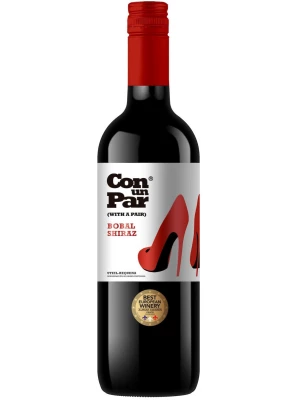 Вино Vicente Gandia, Con un Par Bobal-Shiraz, Utiel-Requena DOP 2022, 0.75 л
