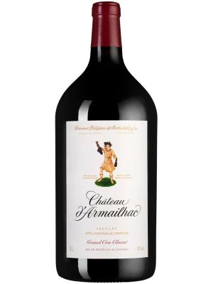 Вино Chateau d'Armailhac Pauillac AOC 5-me Grand Cru Classe 2005, 3 л