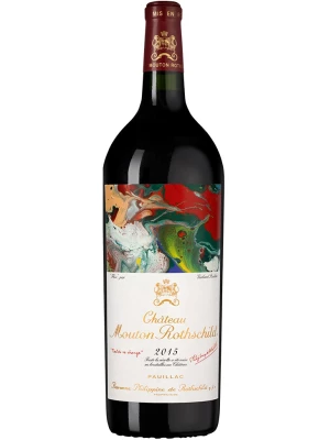 Вино Chateau Mouton Rothschild, Pauillac AOC Premier Grand Cru Classe 2015, 3 л