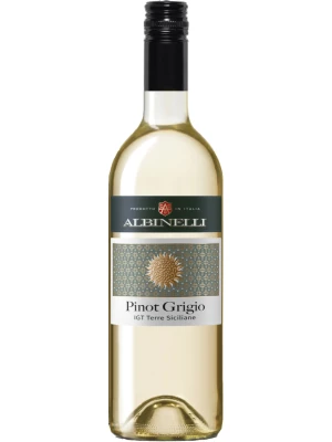 Вино Albinelli Pinot Grigio, Terre Siciliane IGT 0.75 л