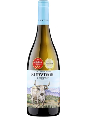 Вино Survivor Chardonnay 2022, 0.75 л