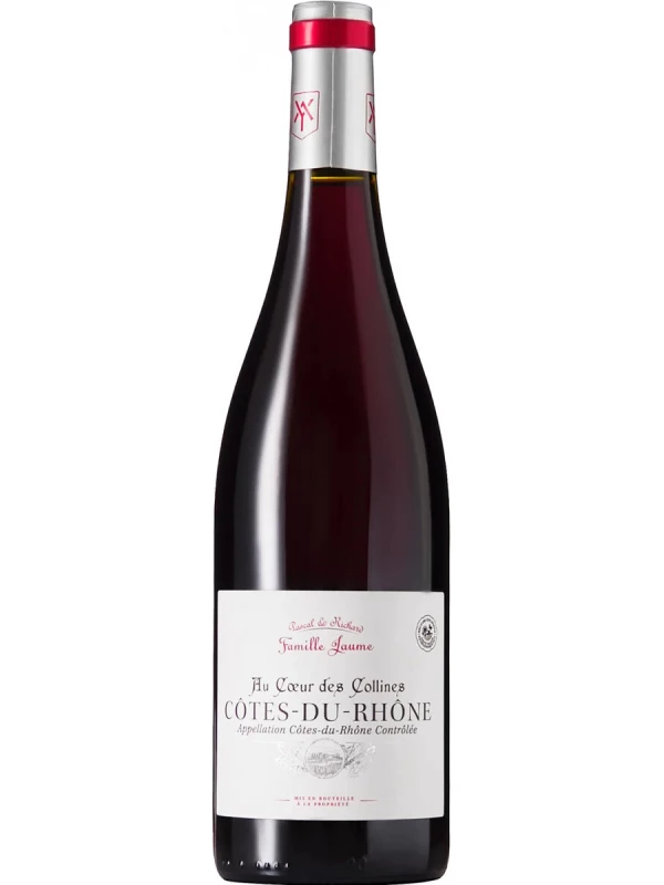 Famille Jaume, Au Coeur des Collines Cotes-du-Rhone AOC Rouge