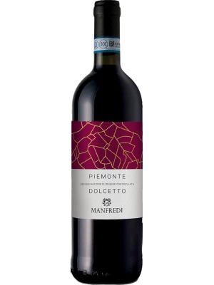 Вино Manfredi Dolcetto, Piemonte DOC 2023, 0.75 л