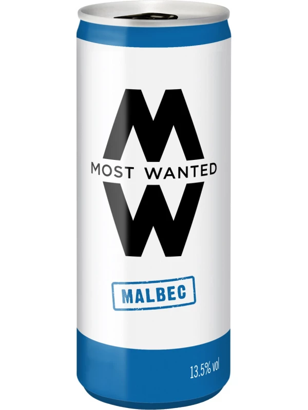Most Wanted Malbec, in can
