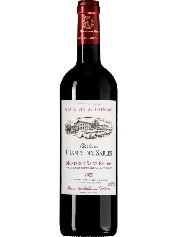 Chateau Champs des Sables, Montagne-Saint-Emilion AOC