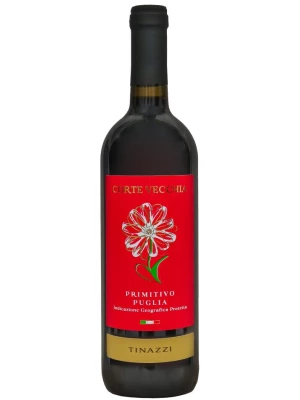 Вино Corte Vecchia Primitivo, Puglia IGT 2024, 0.75 л