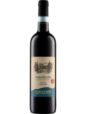 Вино Corte Badin, Valpolicella Classico Superiore DOC 2021, 0.75 л
