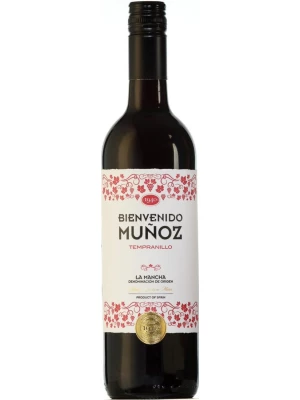 Вино Bienvenido Munoz Tempranillo, La Mancha DO 2023, 0.75 л