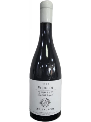 Вино Lucien Jacob, Vougeot Premier Cru Les Petits Vougeots AOC 2023, 0.75 л