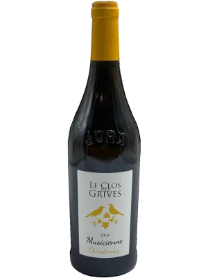 Вино Le Clos des Grives, Musicienne Chardonnay, Cotes du Jura AOC 2019, 0.75 л
