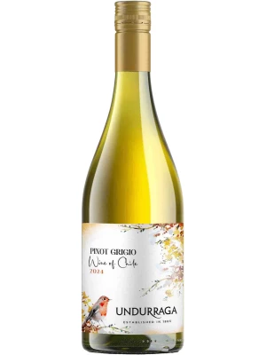 Вино Undurraga, Pinot Grigio, Central Valley DO 2024, 0.75 л