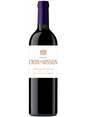 Вино Chateau Croix de Mission, Montagne Saint-Emilion AOC 2022, 0.75 л
