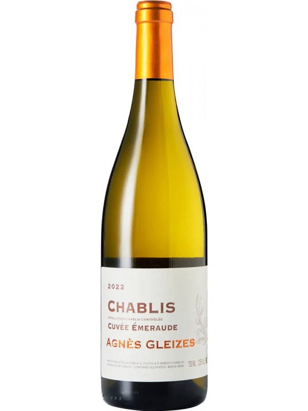 Agnes Gleizes, Chablis Cuvee Emeraude AOC