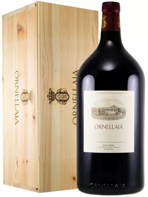 Вино Ornellaia, Bolgheri Superiore DOC, wooden box 2021, 3 л