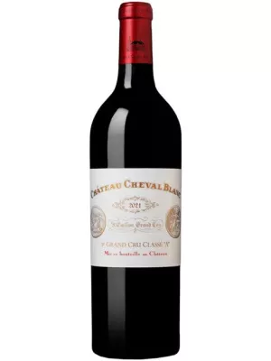 Вино Chateau Cheval Blanc, St-Emilion AOC 1-er Grand Cru Classe 2021, 0.75 л
