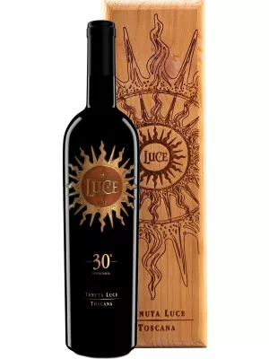 Вино Luce, wooden box 2022, 1.5 л