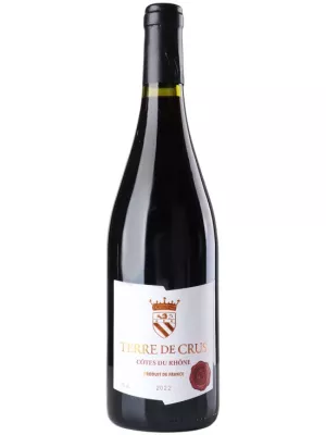Вино Terre de Crus Rouge, Cotes du Rhone AOP 2023, 0.75 л