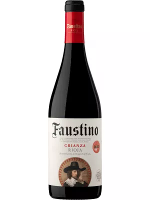 Вино Faustino Crianza, Rioja DOC 2022, 0.75 л