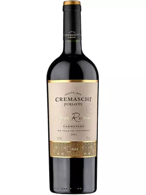 Вино Cremaschi Furlotti, Carmenere Gran Reserva, Valley del Loncomilla DO 2021, 0.75 л