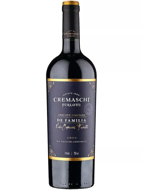 Cremaschi Furlotti, Edicion Limitada de Familia, Valley del Loncomilla DO