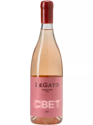 Вино LeGato Svet Cabernet Franc Rose 2024, 0.75 л