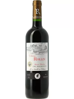 Вино Chateau Rollin, Haut-Medoc AOC 2022, 0.75 л