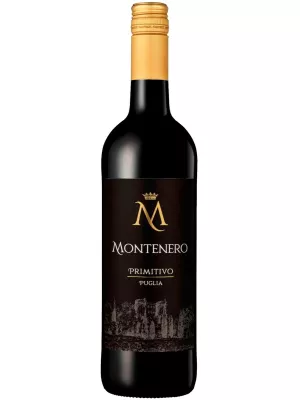 Вино Montenero Primitivo, Puglia IGT 2023, 0.75 л