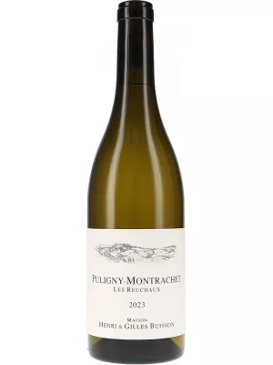 Вино Domaine Henri & Gilles Buisson, Puligny-Montrachet Les Reuchaux Blanc AOC 2023, 0.75 л