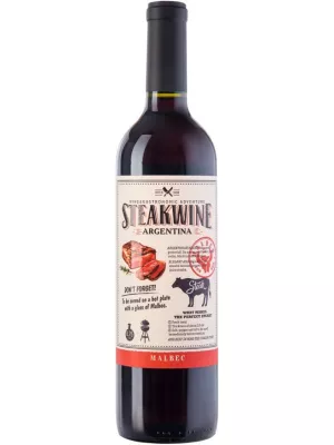 Вино Steakwine Malbec 2025, 0.75 л